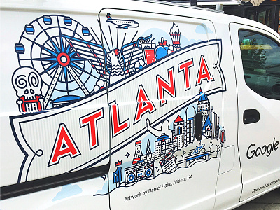 Google Fiber Atlanta Van