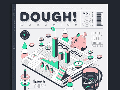 DOUGH! Magazine magazine magazine cover publication