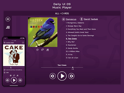 Daily UI 09 app design daily ui daily ui 009 daily ui challange design mobile design music app ui ui design web design