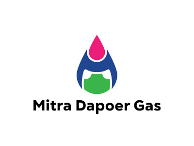 Mitra Dapoer Gas branding design graphic design logo