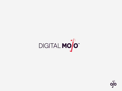 Digital Mojo Logo design digital hyderabad india logo magic mojo typography logo