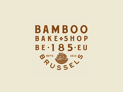 Bamboo Logo branding desert design illustration logo natural vibe vintage westcoast