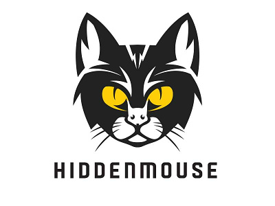 Hiddenmouse animales animals cat gatos hidden logotipo logotype mouse raton