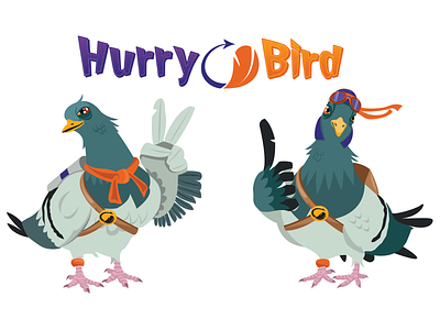 Varius Illustrations birds character farm illustrations ilustración personajes vector