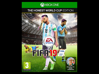 Fifa 19 Cover cover fifa19 messi neymar world cup