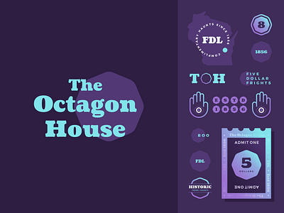 Octagon House Branding