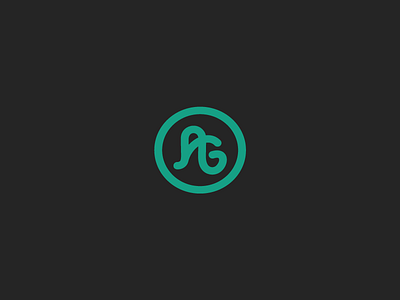 Personal Identity a ag logo personal branding personal identity