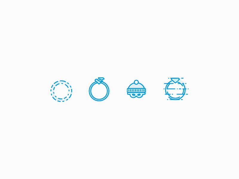 Jewelry Insurance Coverage Icons