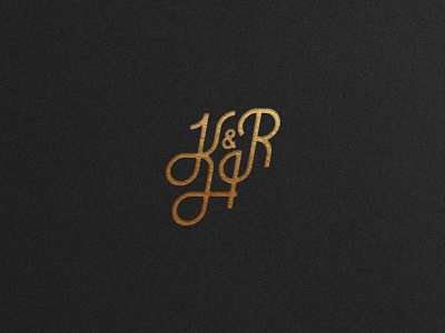 KH&R Completed Monogram brand h k letter ligature logo logotype monogram r symbol typography