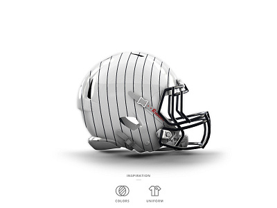 football helmet template front view