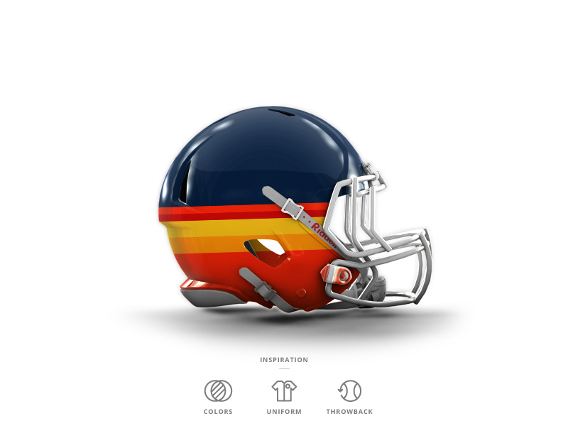 astros football helmet