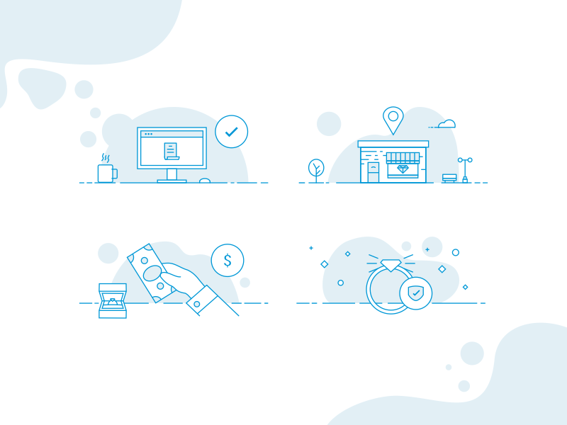 Claims page illustrations