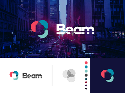 Beam - Logo agency beam branding bright circles colorful combination focal focus light logo mark optimal overlapping ray sun sunlight sunrays wisconsin wordmark