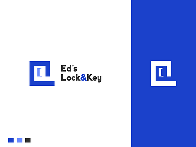 Eds Lock Key Logo