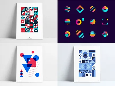 2018 2018 abstract agrib anthony art design designs geometric icons liked likes poster posters posts review shots top 4 top4shots year year in review