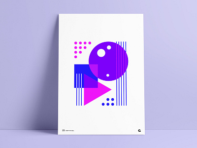 Poster 25 - Abstract Geometric