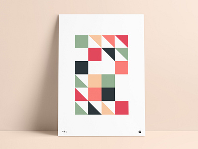 Poster 44 - Geometric Blocks abstract art abstract design agrib geometric geometric art geometric design geometric illustration geometric print pattern poster art poster challenge poster collection poster design poster print print print and pattern squares triangles wall art wall print