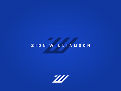 ZW Zion Williamson Logo adidas agrib basketball branding duke exploration hoops lettermark logo mark nba nba logo ncaa nike player logo puma reebok zion zion williamson zw