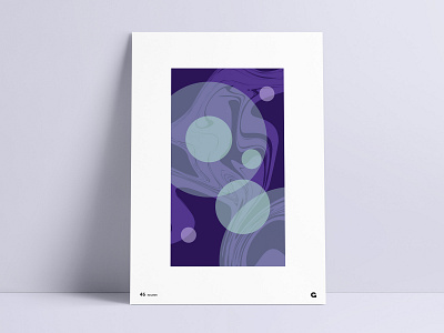 Poster 46 - Abstract Swirls abstract abstract art abstract artist agrib custom geometric geometric art geometric artist illustration paint paint swirls poster poster art print print series series swirls twirls unique wall art