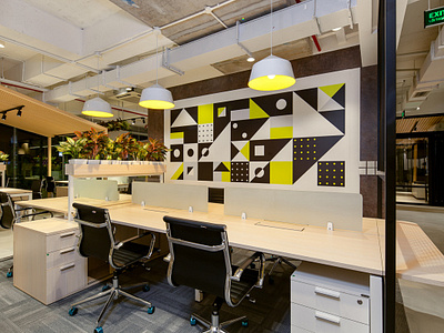 graphic design studio office layout