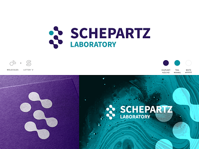 Schepartz Lab Logo - Unused abstract agrib biology branding chemical chemistry design genome genomics lab laboratory letter s logo logo design mark molecules particles science unused unused logo