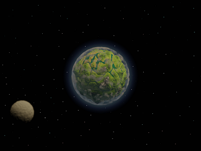 Planet blender3d design digitalart planet