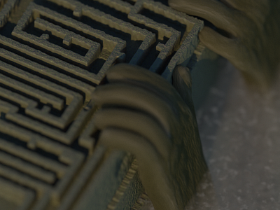 Labyrinth 3d blender3d digitalart