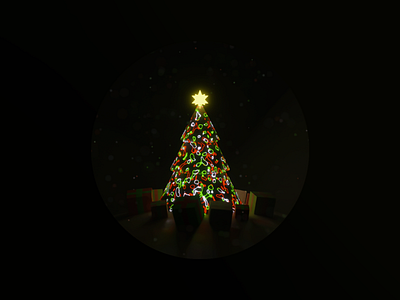 Presents 3d blender3d christmas christmas tree digitalart