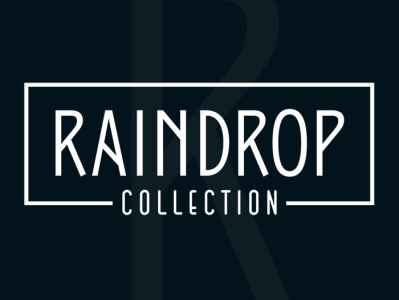 Clothing logo : Raindrop Collection bangladesh blue brand identity cloth design flat illustration illustrator logo vector