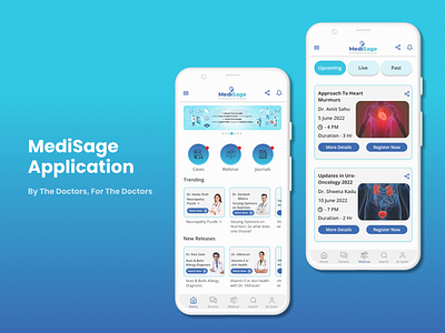 MediSage Application (Redesign) 3d animation app branding creative design doctors graphic design illustration logo medical medical doctors motion graphics new trensding ui