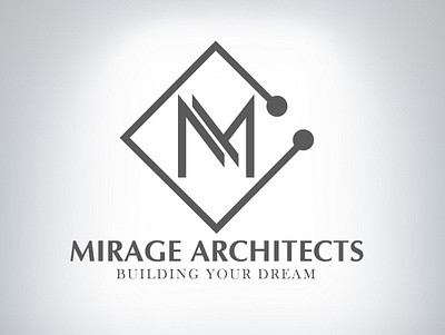 Mirage Architects branding graphic design illustrator logo vector