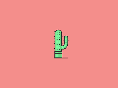 Cacti the Fun Toy adult badge cactus cacti doodle flat line illustration logo icon plant sex toy didlo sexy