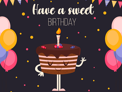 birthday greeting card design