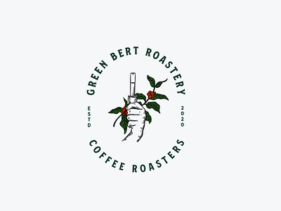 Green Bert Roastery Logo