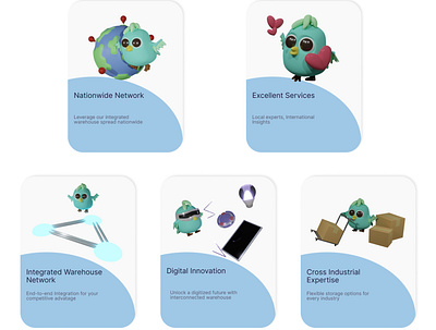3D Illustration for Web Design card 3d animation design graphic design illustration ui ui component user interface web design
