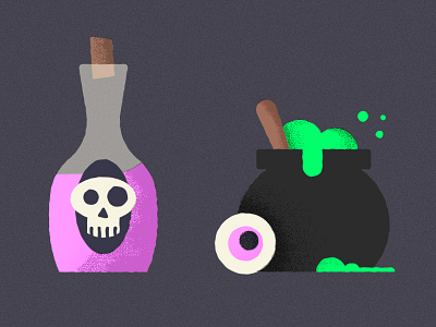 Witch Essentials eyeball halloween poison potion skull witch