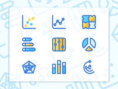 Infographic Icons flat glyph icon iconography iconset infographic interface line shopping startup ui user