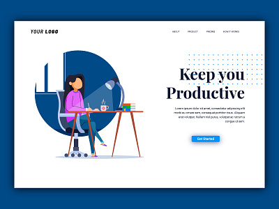 Productive Landing Page