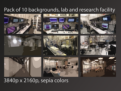 Laboratory - backgrounds