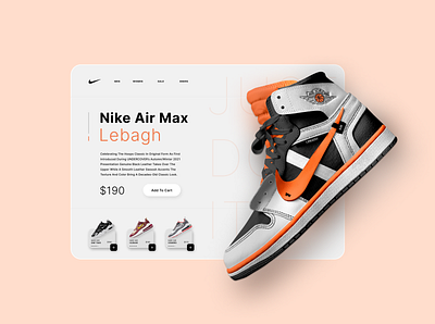 Nike Air Max Website design nike ui uiux ux webdesign