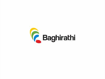 Baghirathi - Fleet Managment branding design flat logo minimal vector