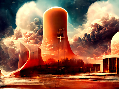 Nuclear Power Plant - Abstract Design (2M92)