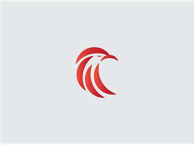 Eagle Logo animal branding design eagle gradient gradient logo logo logo animal red simple