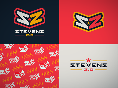 Stevens 2.0 brand branding custom type discord esports gaming graphic design logo typography
