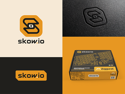 Skow.io Branding branding design graphic design icon keyboard logo packaging