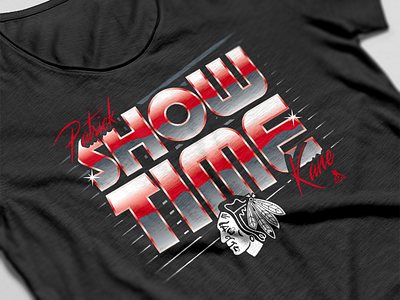 Show Time apparel graphics hockey nhl nhlpa patrick kane tshirt