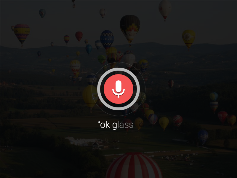 Google Glass "ok glass" from Anywhere google glass google glass search voice concept