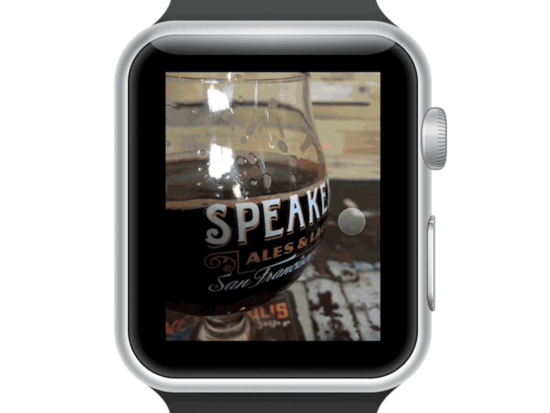 Confirm Menu Option (Apple Watch) apple concept confirm framerjs interaction menu option prototype watch