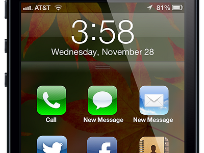 iOS Lock Screen Actions v2 actions apple ios ipad iphone ipod lock screen