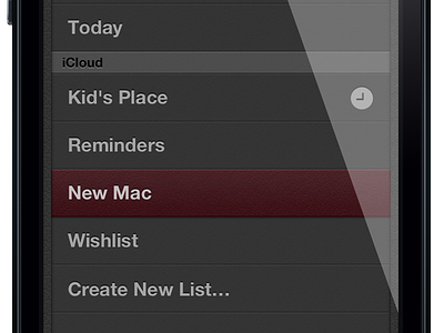 Remind Me for Lists (iOS)